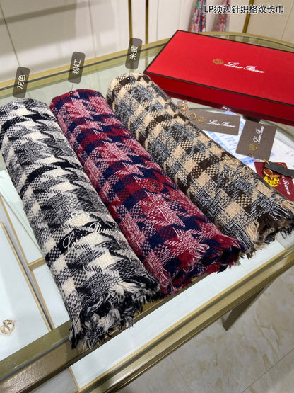 LP Opposite Scarf 190 CM In Colorful Cashmere 667375