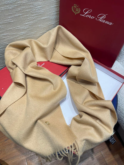 LP Scarf Plain 180 CM In Beige Cashmere  141433