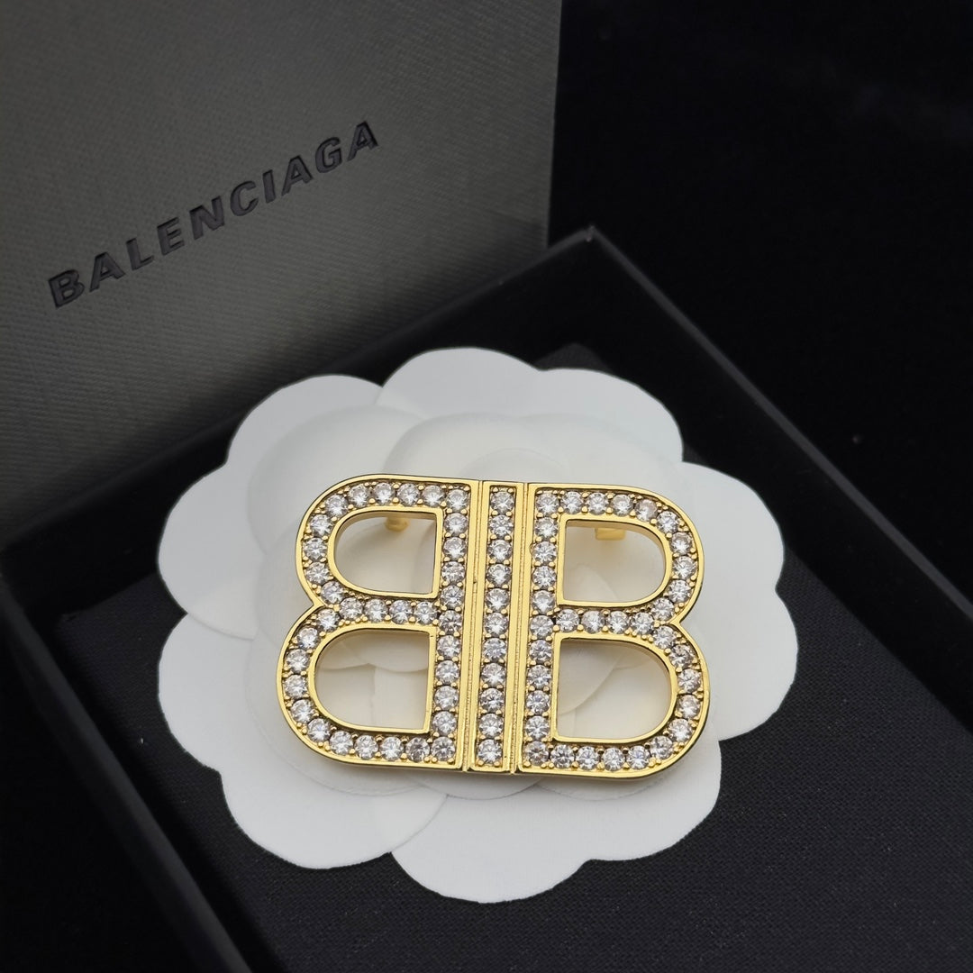 Balenciaga Brooch Gold 174743
