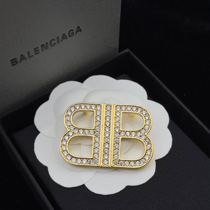 Balenciaga Brooch Gold 174743