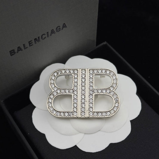 Balenciaga Brooch Silver 174742