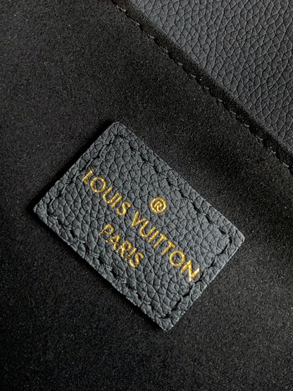 LV Oxford Bag 22cm Black Gold Cowhide 252069