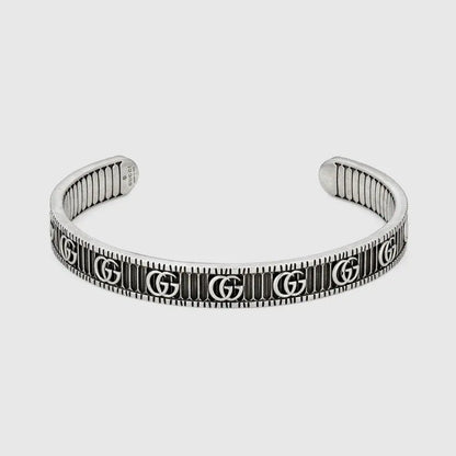 GG BRACELET DOUBLE G SILVER