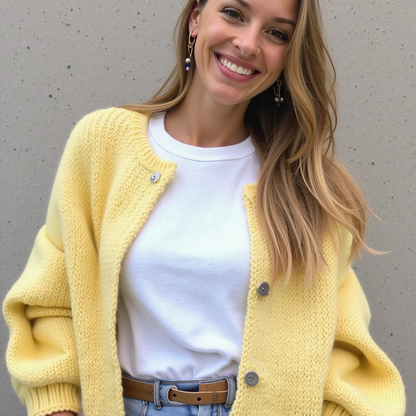 ModenGlanz- Cozy Knit Cardigan