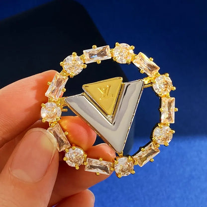 LV Brooch Gold 198612