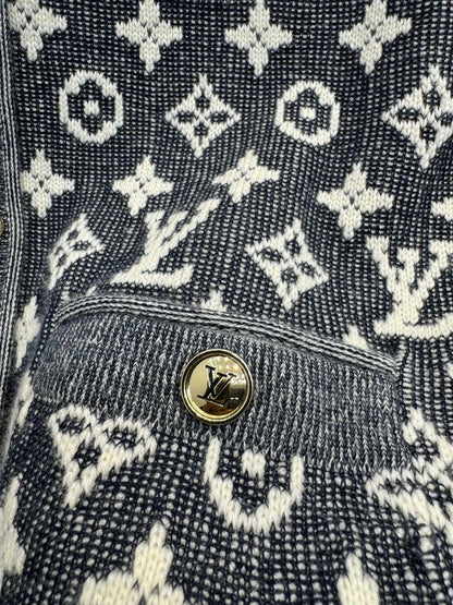 LV knitted cardigan vest