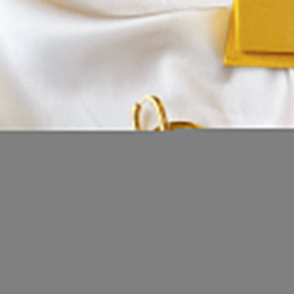 F LOGO EARRINGGS