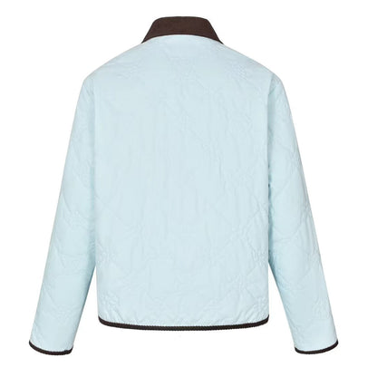 LV Monogram Padded Cotton Blue Jacket