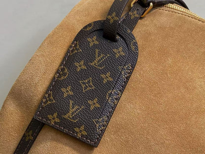 LV Express Travel Bag Hazelnut Brown Cowhide Frabic