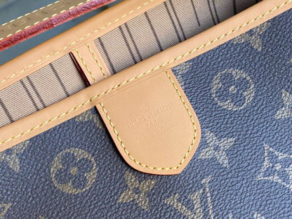 LV Monogram Bag 46cm Brown Beige Cowhide