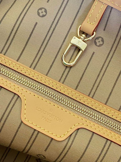 LV Monogram Bag 46cm Brown Beige Cowhide