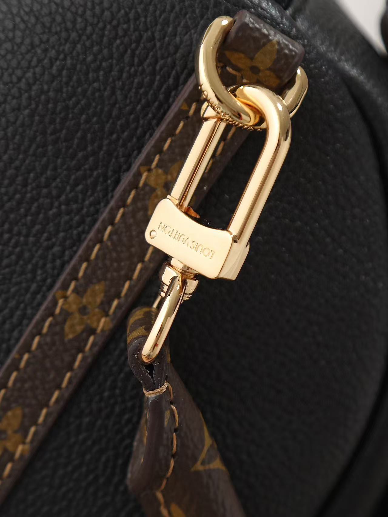 LV Express Bag 26cm Black Mix Brown Calfskin
