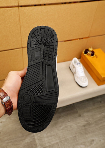AIR FORCE LV MONOGRAM SNEAKER WHITE GREY