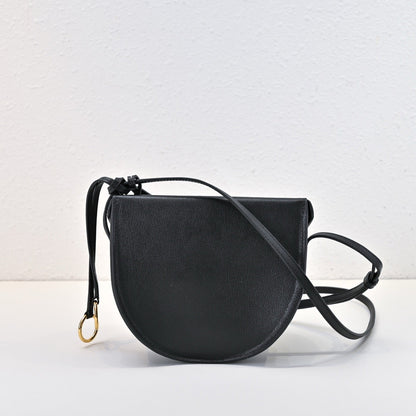 ALAIA 2025 Hip Bag Black Goatskin