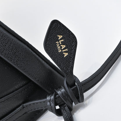 ALAIA 2025 Hip Bag Black Goatskin