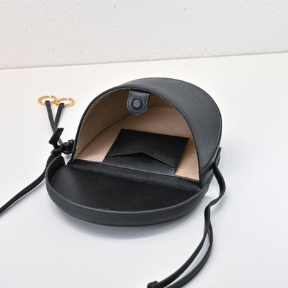 ALAIA 2025 Hip Bag Black Goatskin