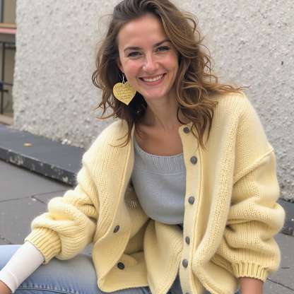 ModenGlanz- Cozy Knit Cardigan