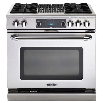 Capital Cooking COB362B2 36" Dual Fuel Connoisseurian Range