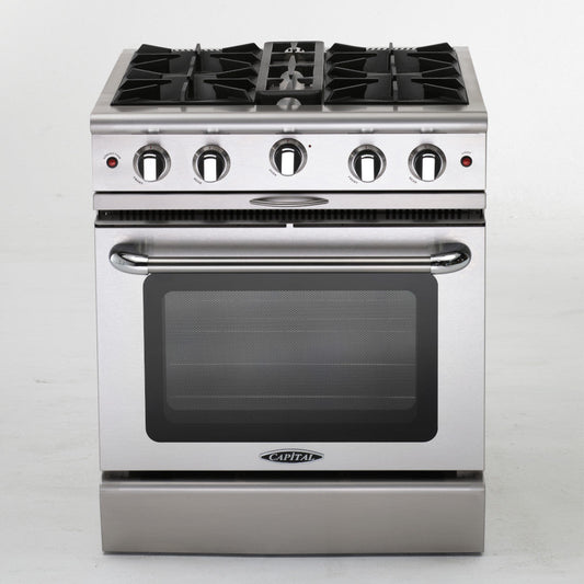 Capital Cooking MCR304 30" All Gas Precision Range