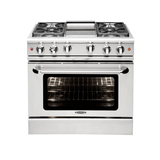 Capital Cooking MCR364G 36" All Gas Precision Range