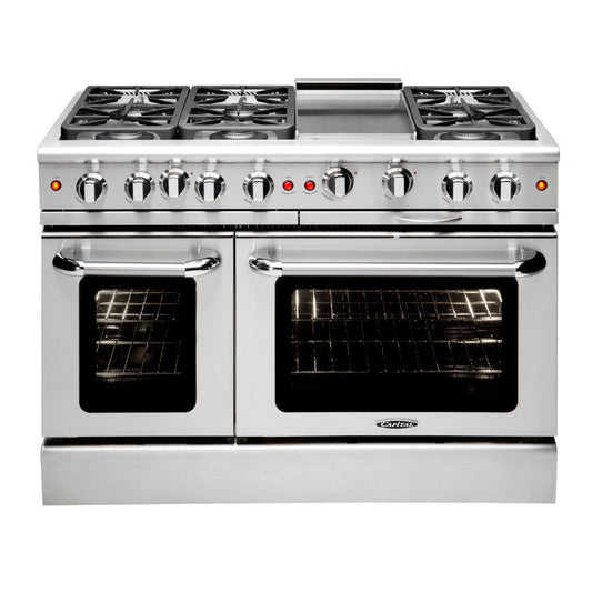 Capital Cooking MCR486G 48" All Gas Precision Range