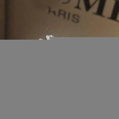 PLUME DE RING SILVER DIAMOND