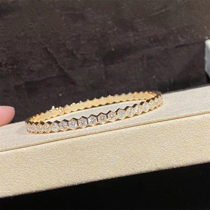 BEE LOVE GOLD BRACELET FULL DIAMOND