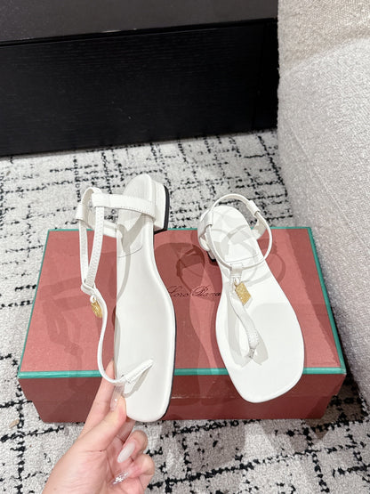 LP Mindil Infra Sandal White Sheepskin 312460