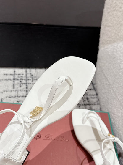 LP Mindil Infra Sandal White Sheepskin 312460