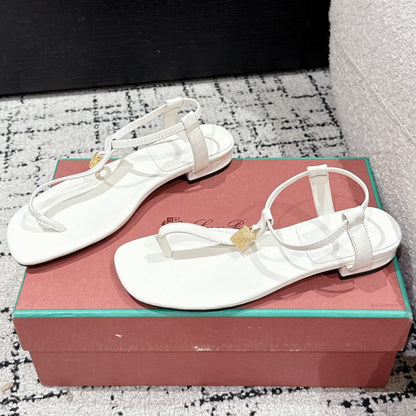 LP Mindil Infra Sandal White Sheepskin 312460