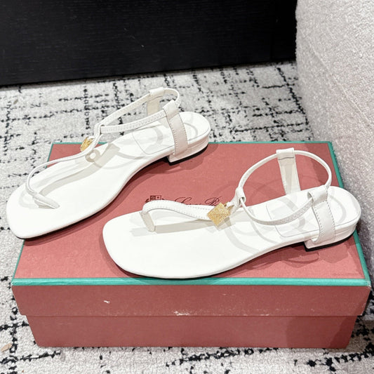LP Mindil Infra Sandal White Sheepskin 312460
