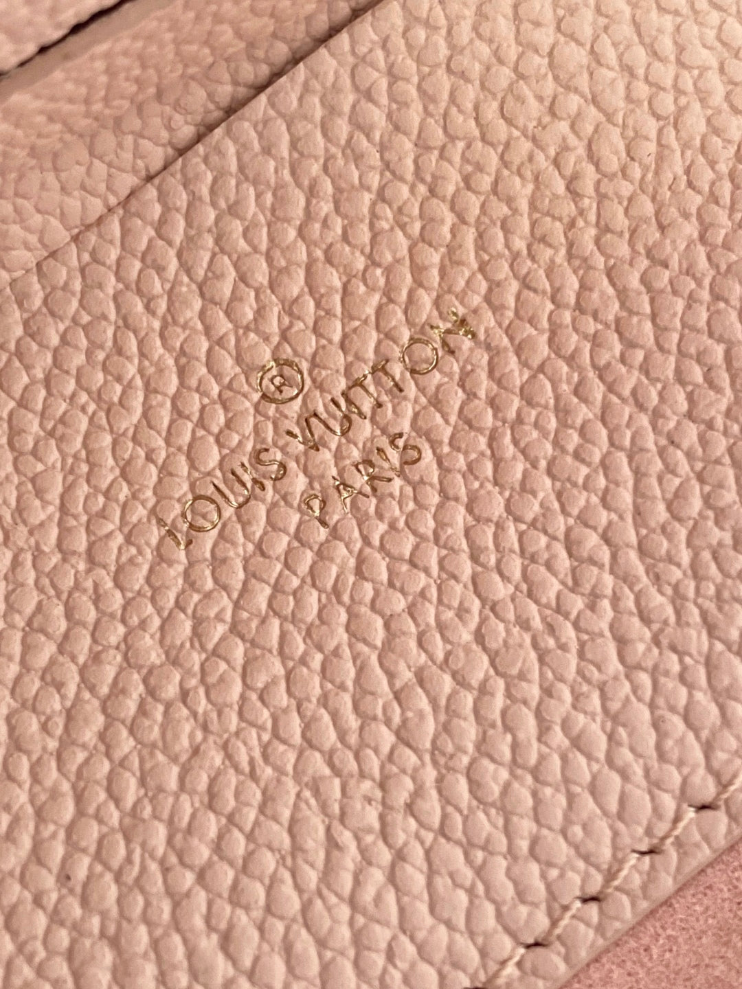 LV Nano Madeleine bag 21cm Pink White Cowhide 252077
