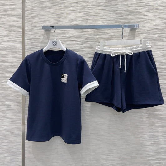 Loewe 25 Set Dark Blue Cotton Polyester