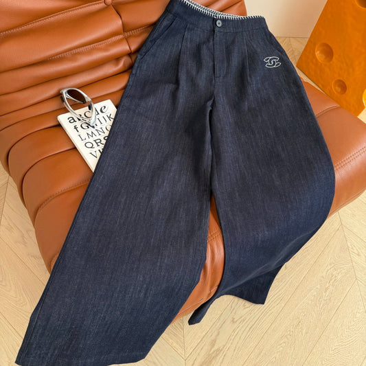 CC 25 Jean Black Thin Denim