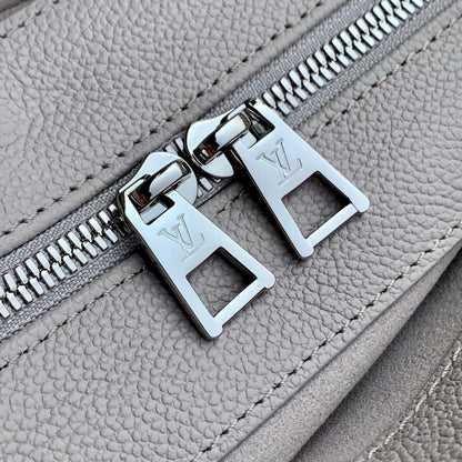 LV OnTheGo East West Bag Gray White Monogram Empreinte leather 240824