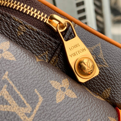 LV Noe Cargo 24cm Brown  Monogram Canvas 330769