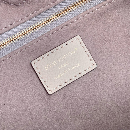 Anytime 42cm Tote Bag Light Pink Gold Empreinte leather 251561
