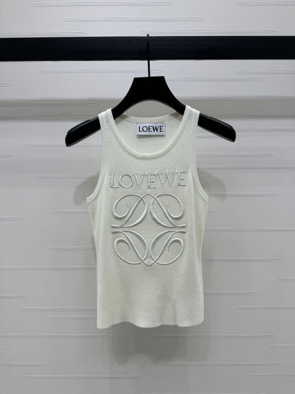 Loewe 25 Tank Top Wool with Tencel 232629