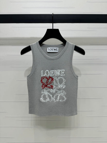 Loewe 25 Tank Top Wool with Tencel 232631