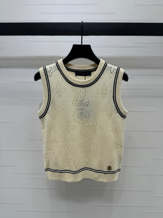 LV 25C Knitted Vest 228788