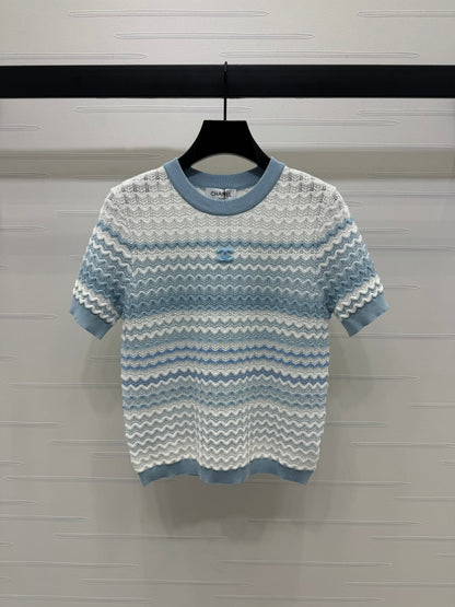 CC 25 T-Shirt Baby Blue mix White Polyester 233561