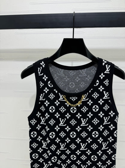 LV 25 Monogram Jacquard Tank Top