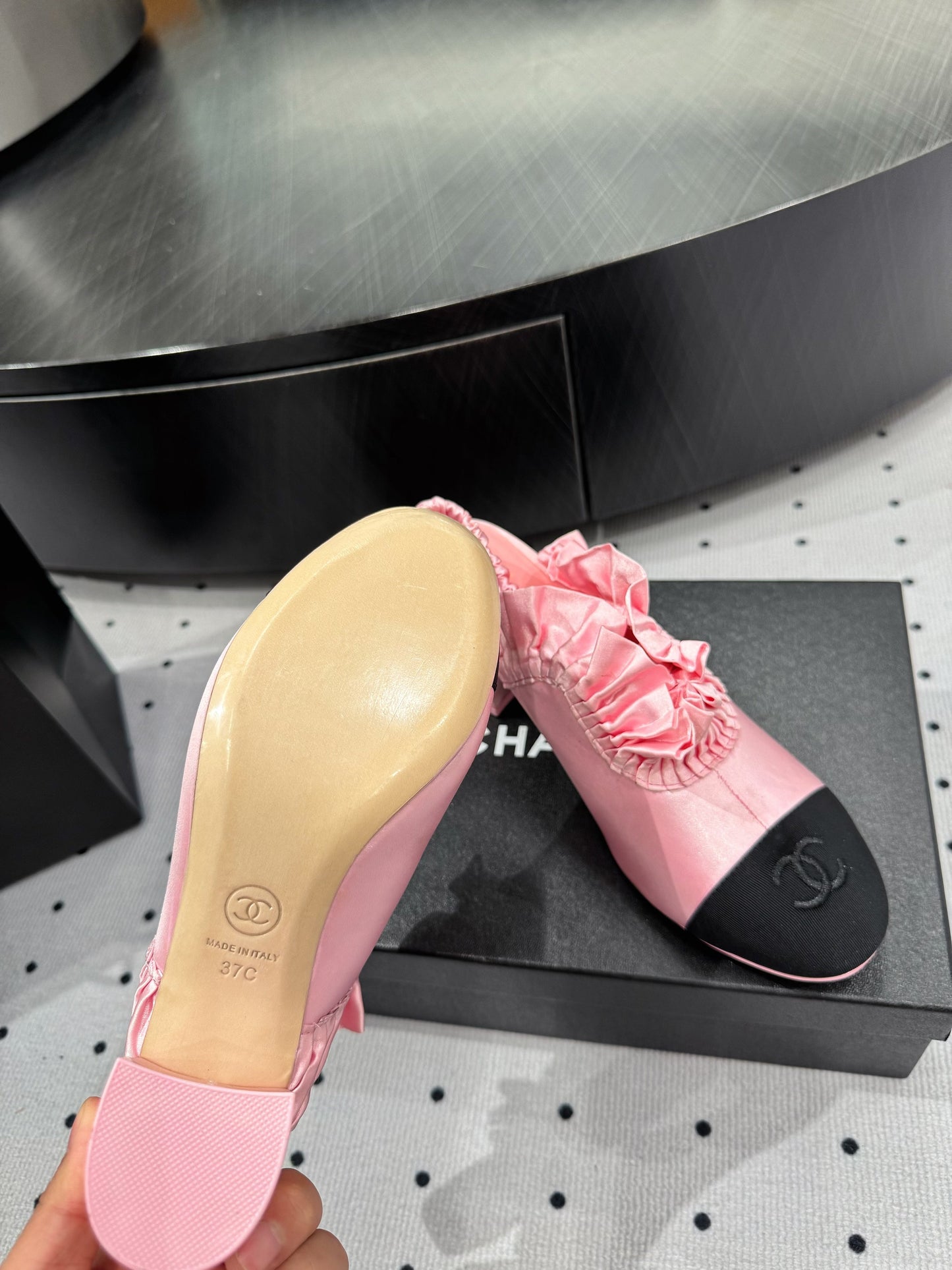 CC 25 Slingback Pink Silk 306334