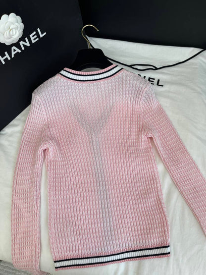 CC 25 V-neck Cardigan Wool Tencel Nylon