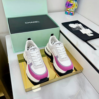 CC 25 Sneaker White Pink Cowhide 331172