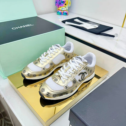 CC 25 Sneaker Gold Cowhide 331215