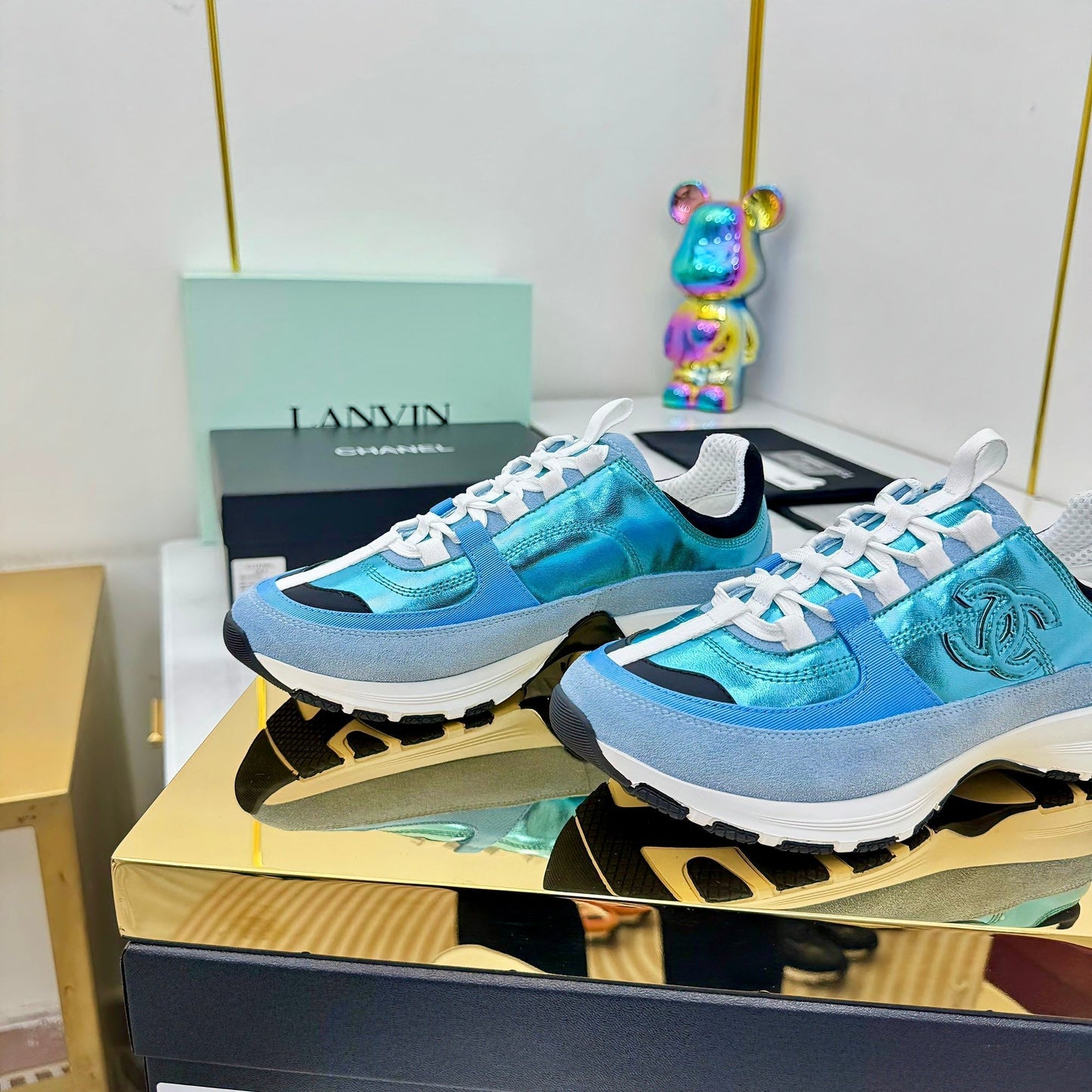CC 25 Sneaker Blue Cowhide 331261