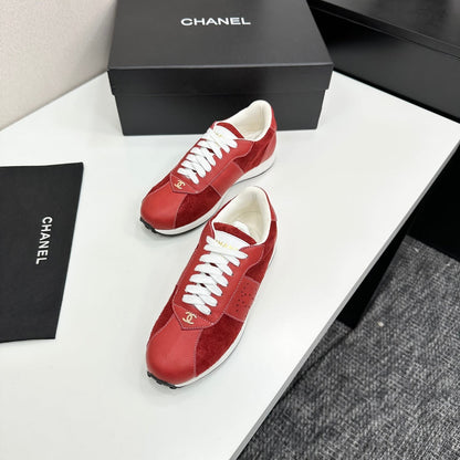 CC 25 Sneaker Red Suede Cowhide 331758