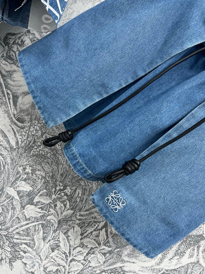 Loewe 25 Denim Set Blue Cotton