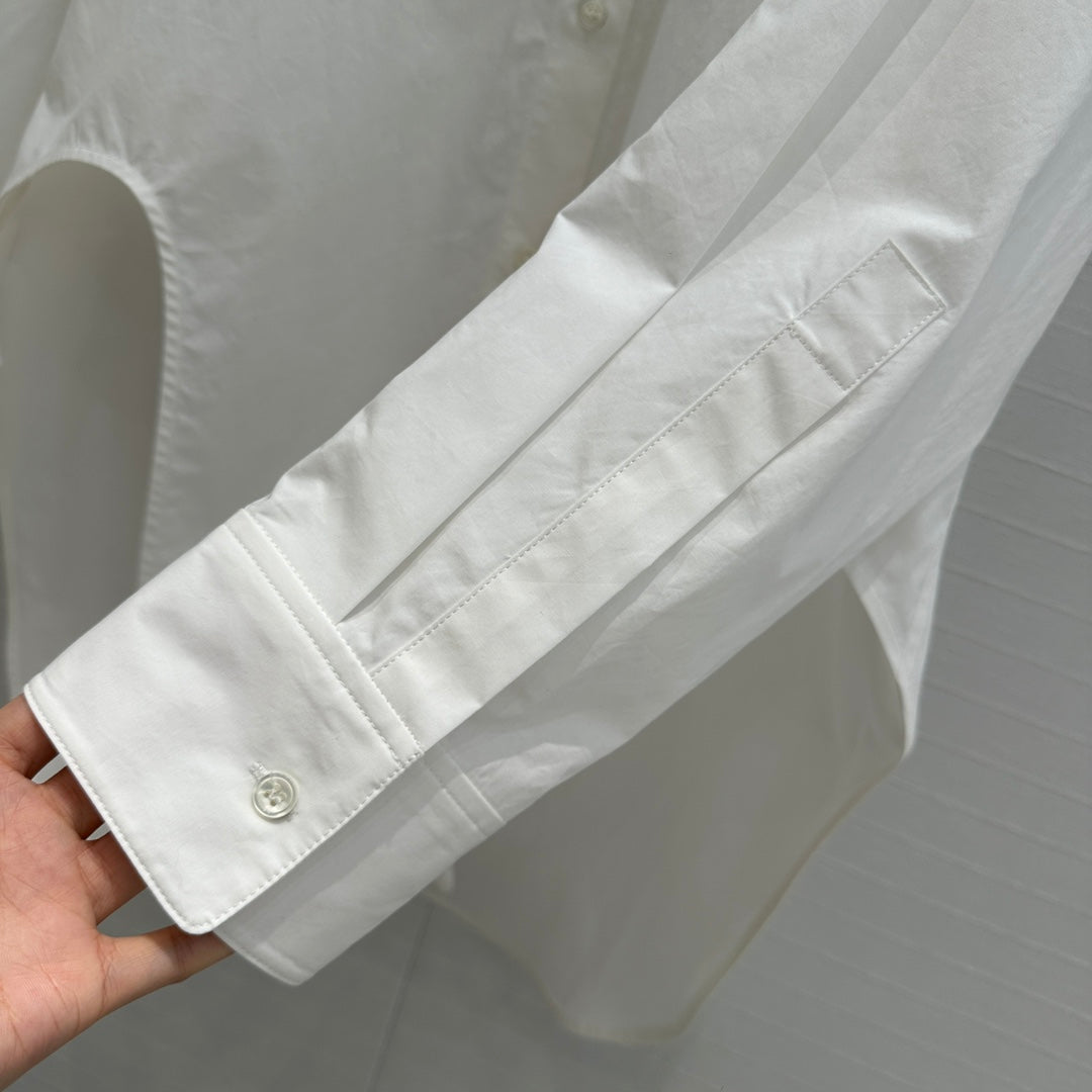 Loewe 25 Shirt White Cotton